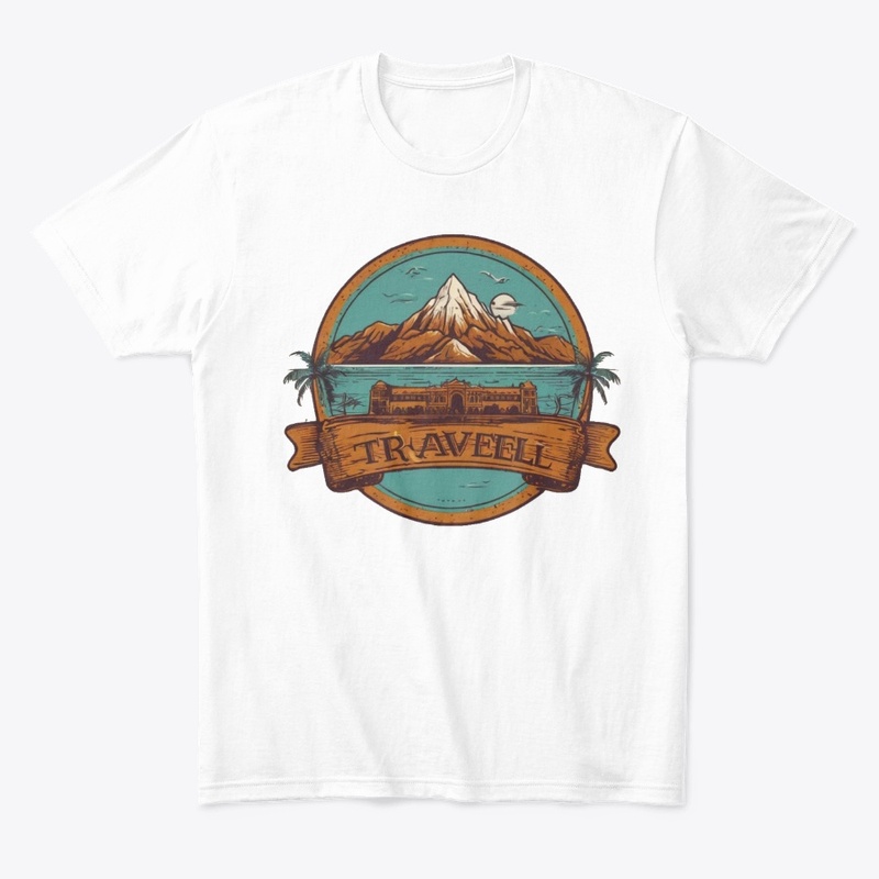 Classic travel t-shirts design 