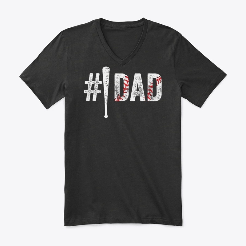 Mens 1 Dad T Shirt Number One Daddy
