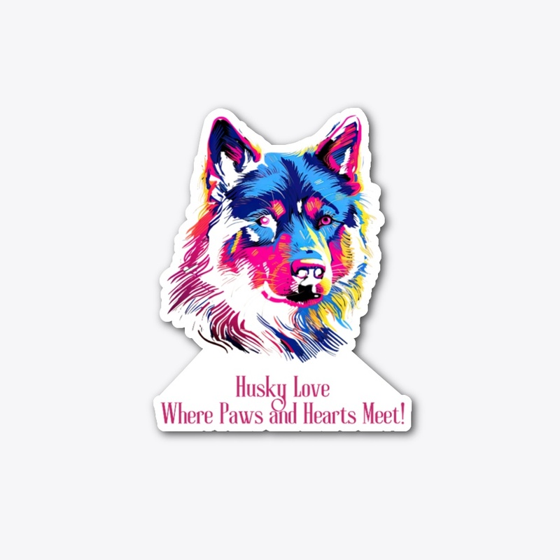 Husky Love: Where Paws and Hearts Meet!