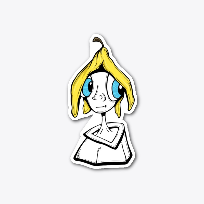Silly Banana Hat Cartoon