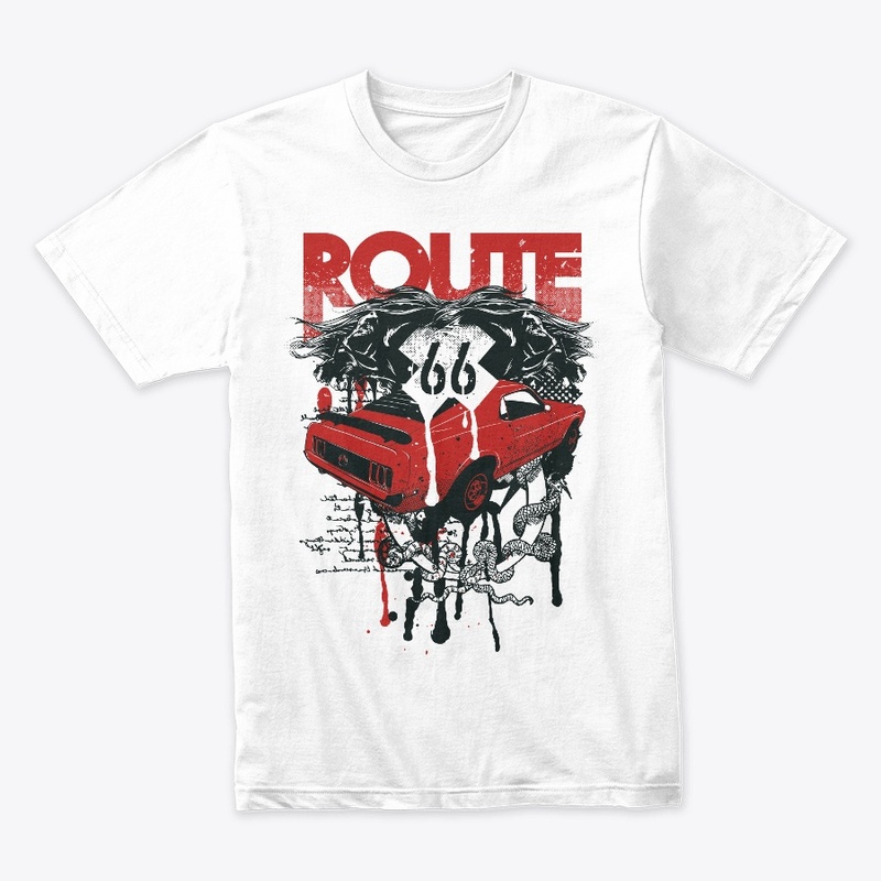 Thrilling Route Vintage Design