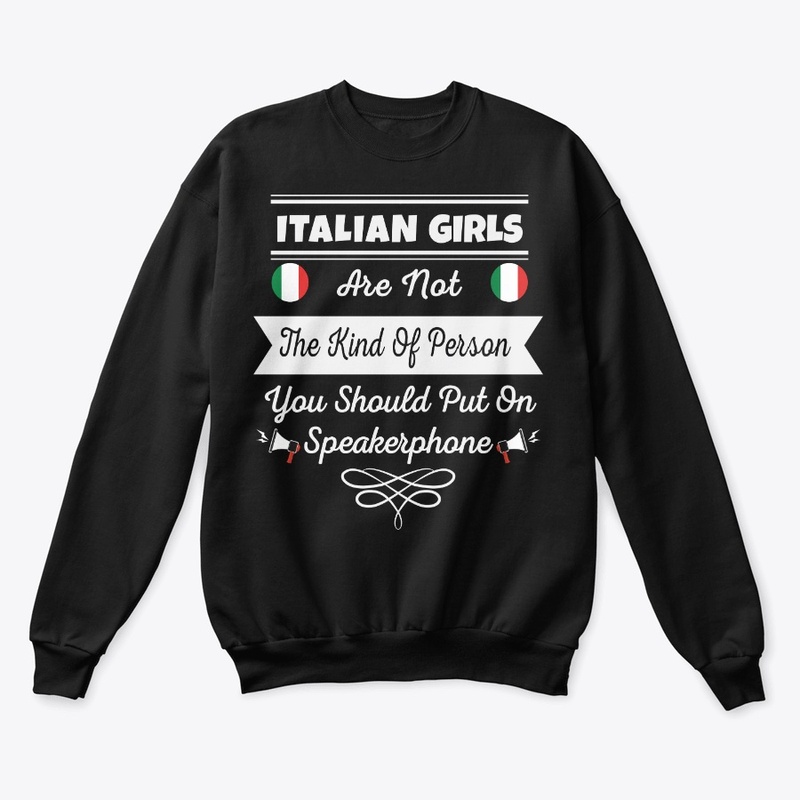 Funny Italian Girl Gift - Not Person