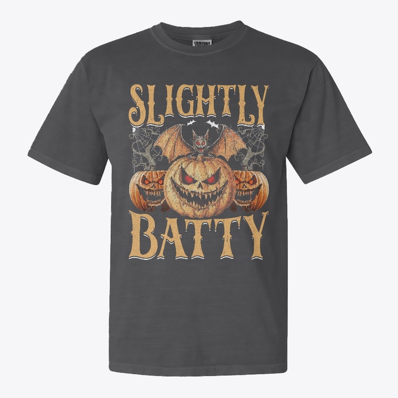 Slightly Batty Halloween Tee