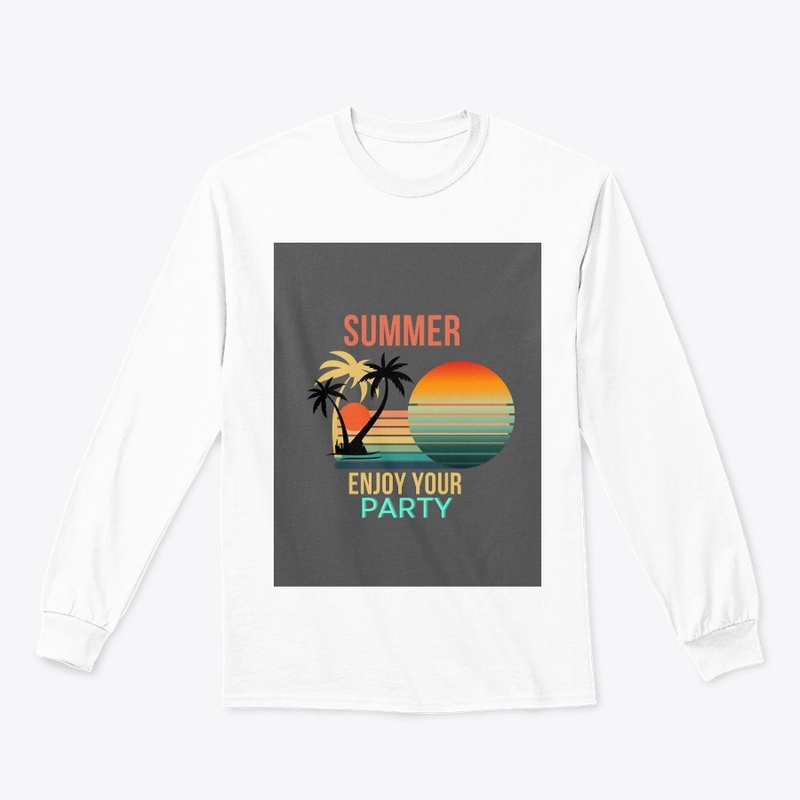 summer enjoy your party tee shirt