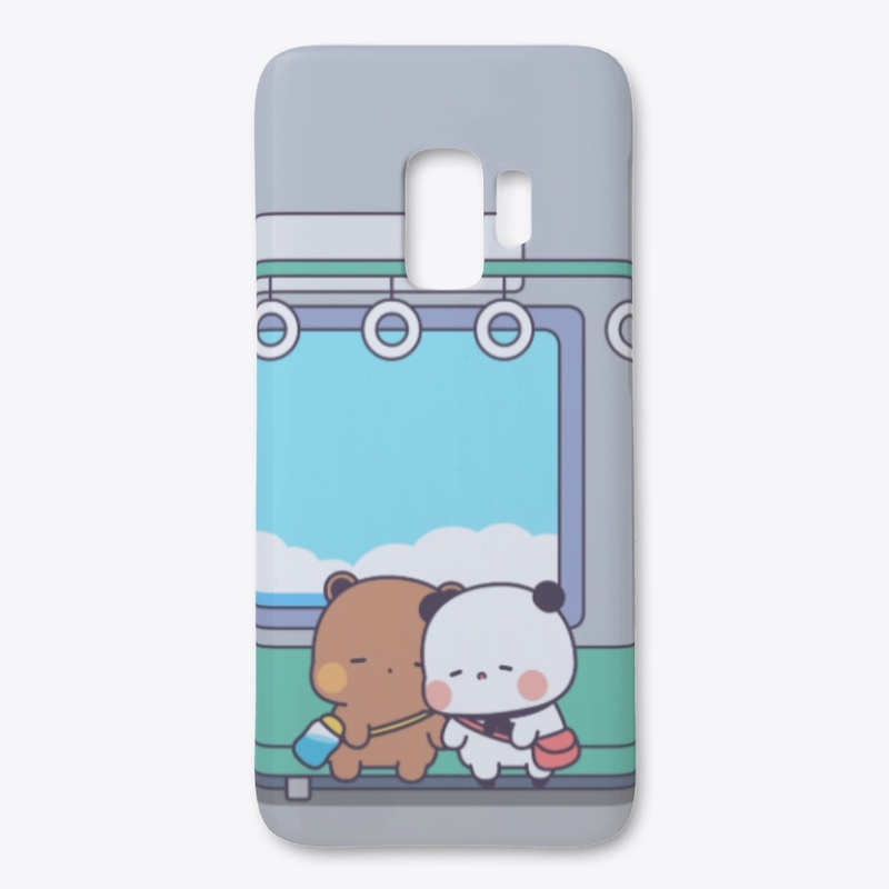 Bear Panda In Train
