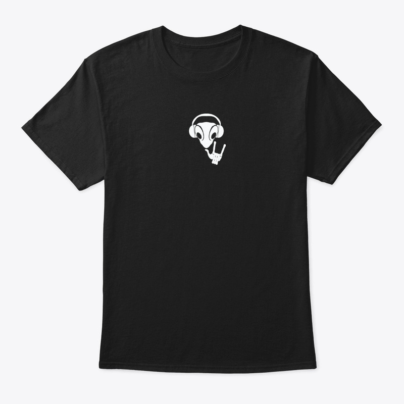 Alien Headphone Dude (White)