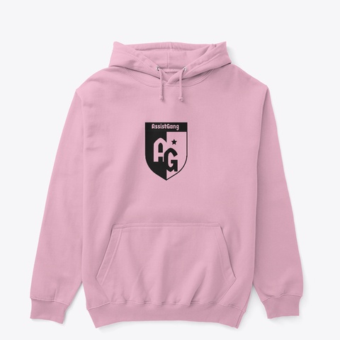 Assistgang1 Light Pink T-Shirt Front