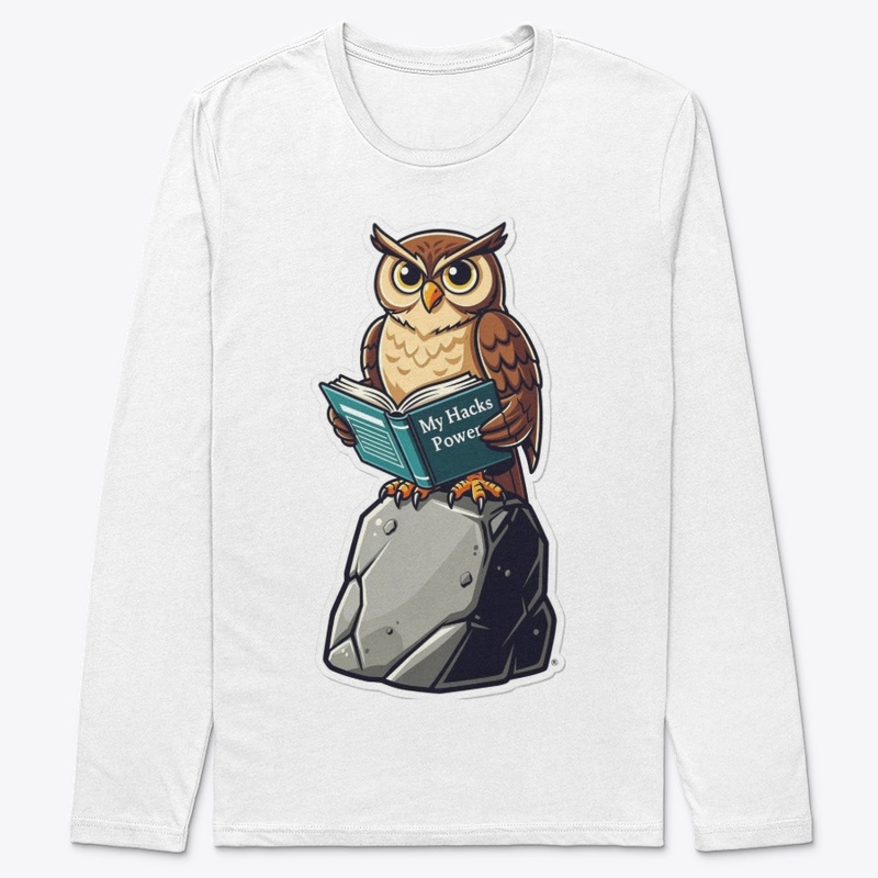 Wise Owl "My Hacks Power" Graphic Tee