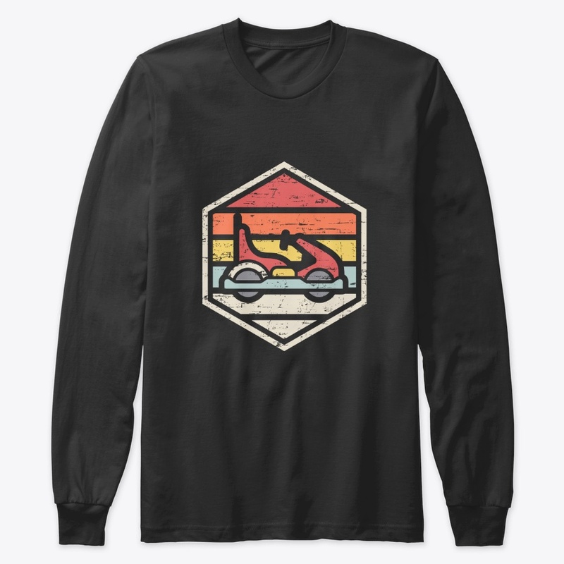 Retro Badge Go Kart