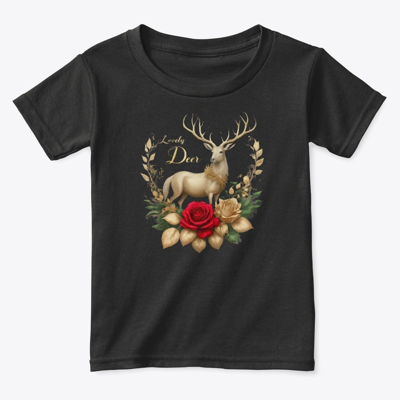 Lovely Deer on Kids wear