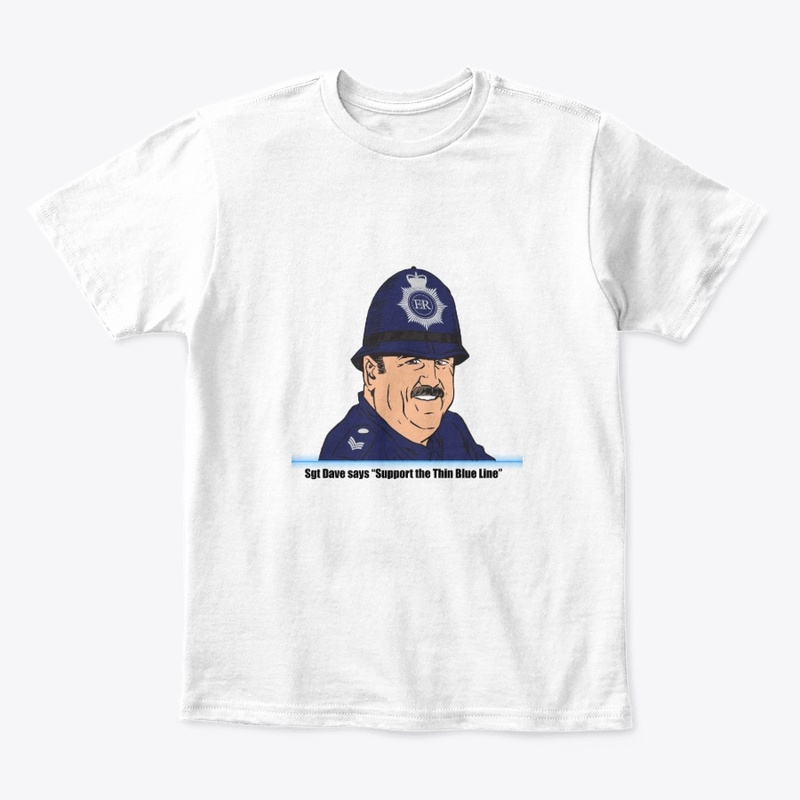 Sgt Dave Thin Blue Line Kids Wear