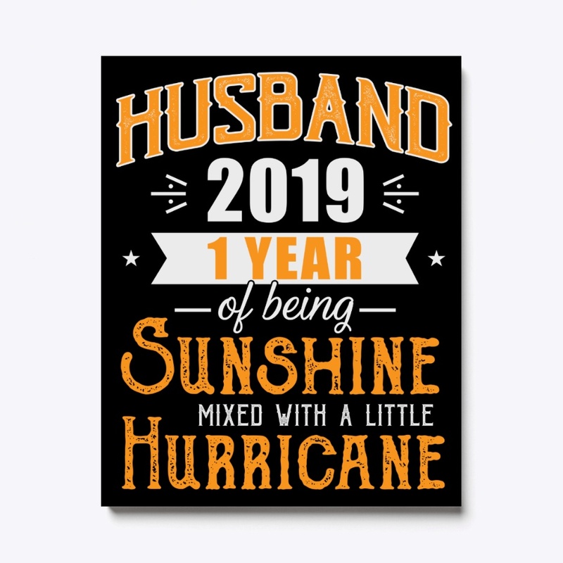 Husband 2019, 1st Wedding Anniversary