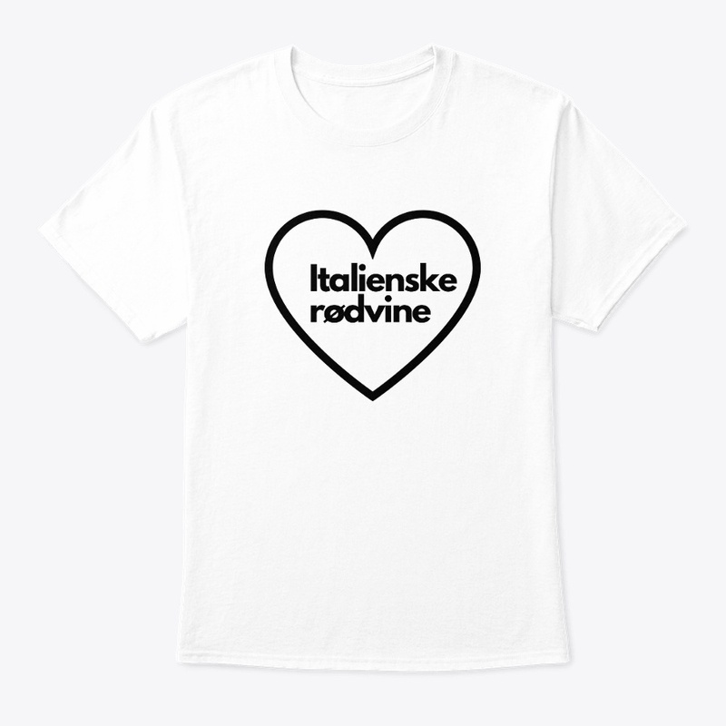 Italienske rødvine t-shirt