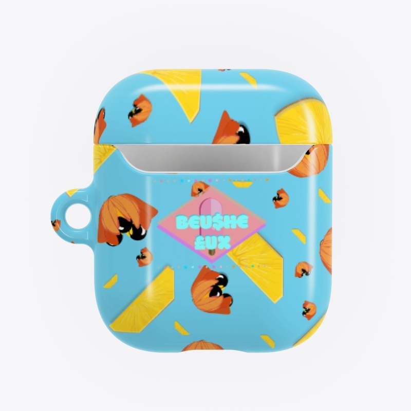 BLUE BREADFRUIT N ACKEE Airpod Case