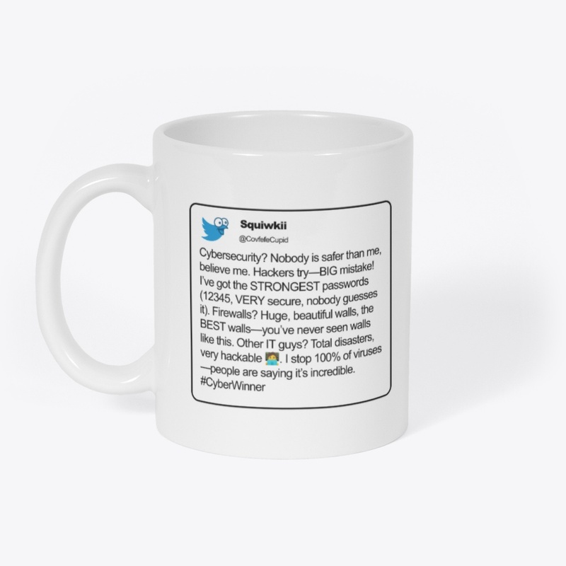 🔒 “Cyber Winner” Trump-Style Parody Tee