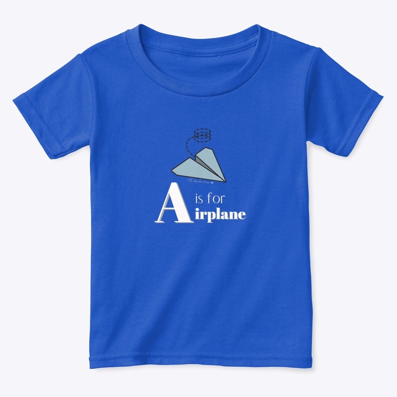 A is for Airplane Origami Plane Letter A