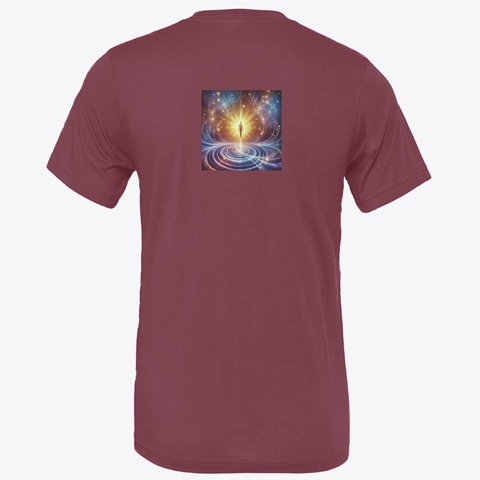 Clever Fox Presence 2 Jersey Tee Cardinal Kaos Back