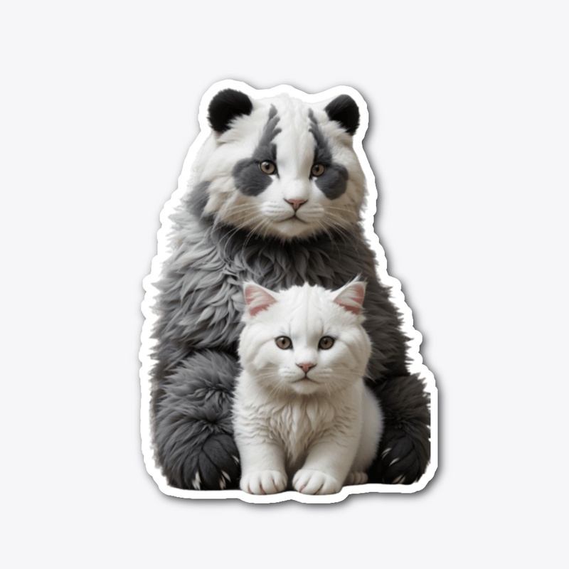Cat with Bear