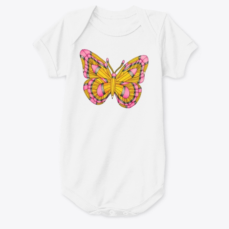 Pencil Butterfly