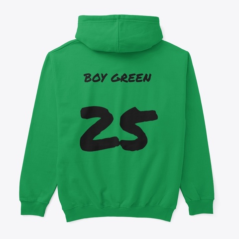 A Aron Where Are You?! Irish Green T-Shirt Back