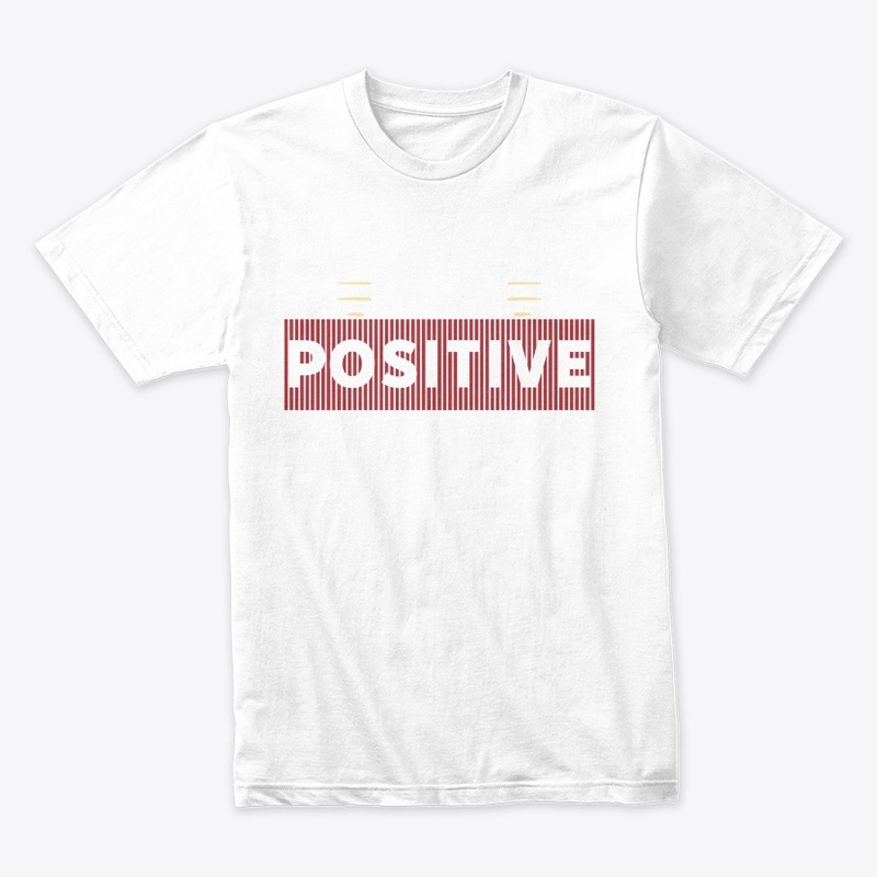 Think Positive Text T-Shirts/Hoodies