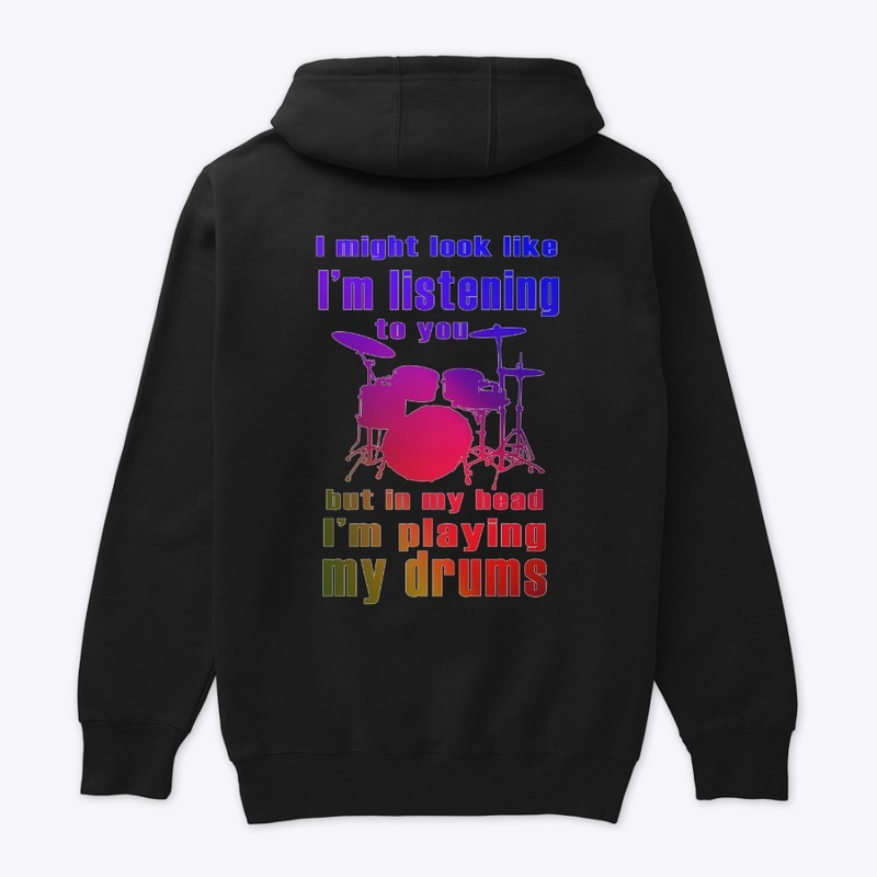 DA-MULTI Not Listening Premium Hoodie