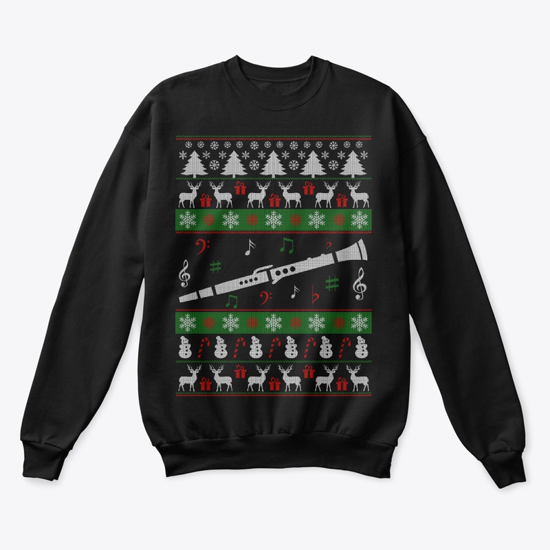 New Ugly Clarinet Christmas Sweater