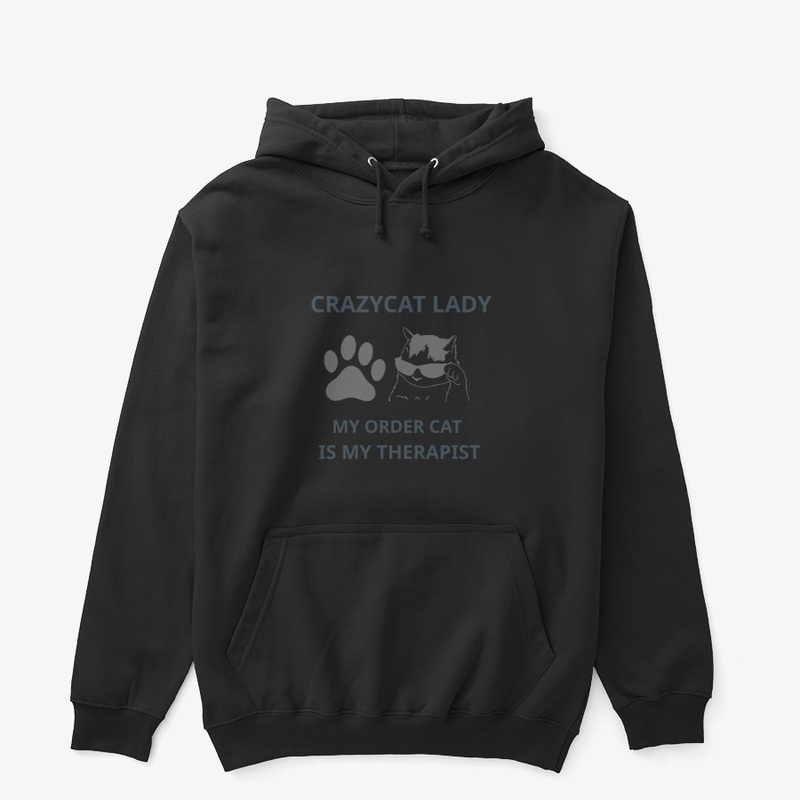Purr-fect Therapy Cat Mom Tee