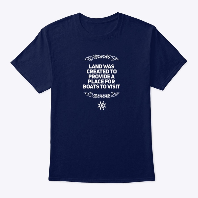 Land was created for boats