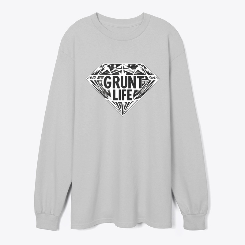 Real Gangsters Serve - Tru Transfer Printed Classic Long Sleeve Tee
