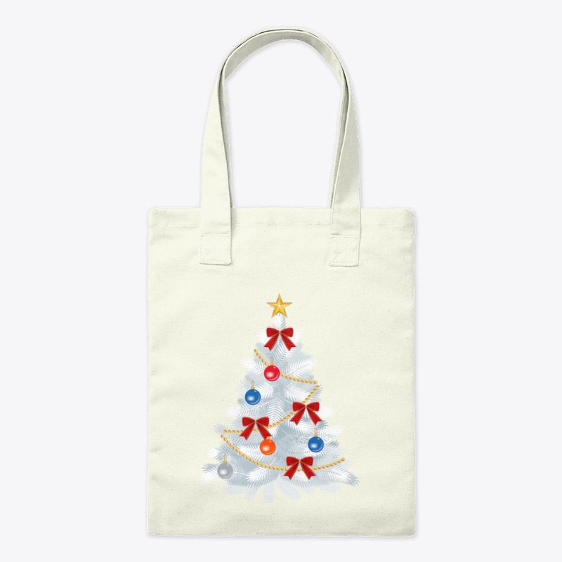 White Christmas Tree