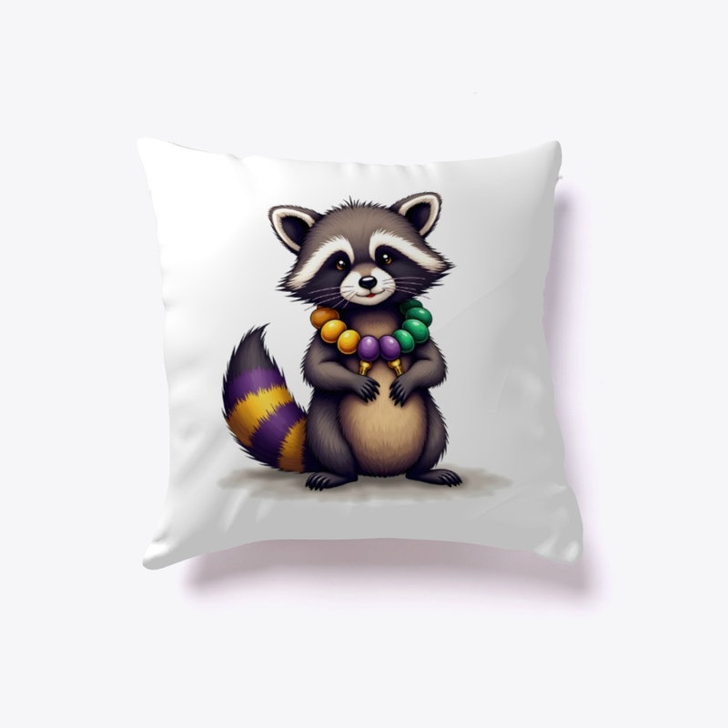 raccoon mardi gras