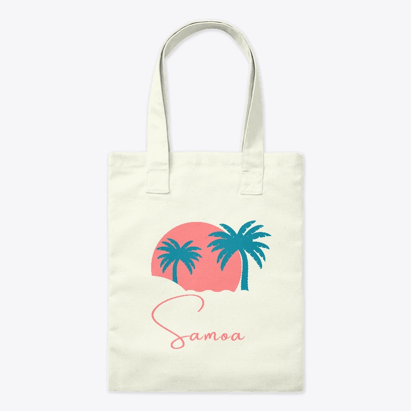 Samoa - Teal and Orange