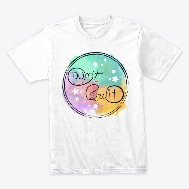 Art Lettering: "Don't Quit"
