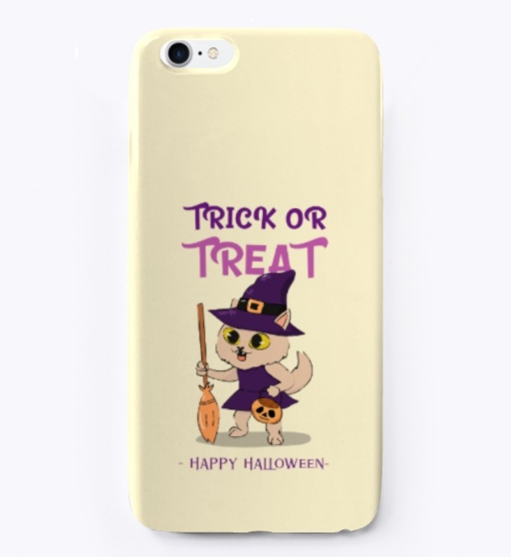 Trick or treat Kitty -  Halloween Design