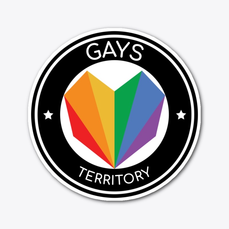 Gays Territory Sticker