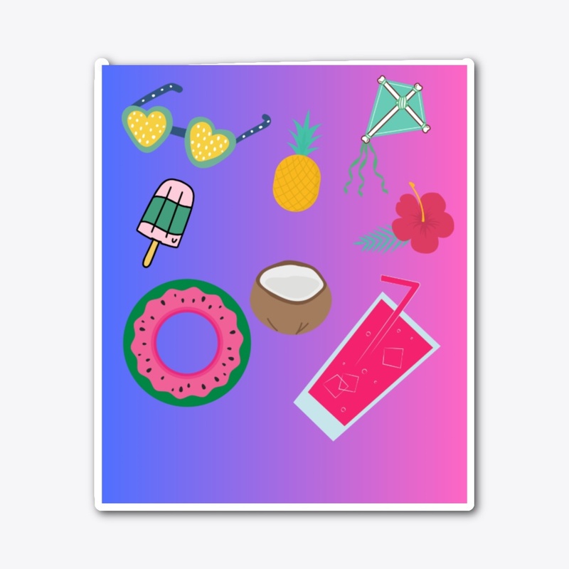 Crazy Colorful Summer Vibes