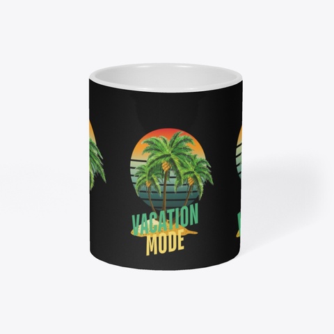 Vacation Mode Activated! White T-Shirt Right