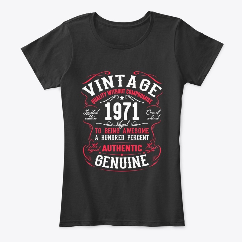 Vintage 1971 birthday Gift ideas