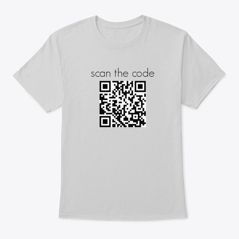 Rick Roll Working QR code shirt