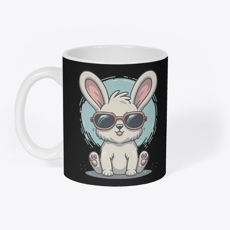 Rabbit Illustration T-shirt