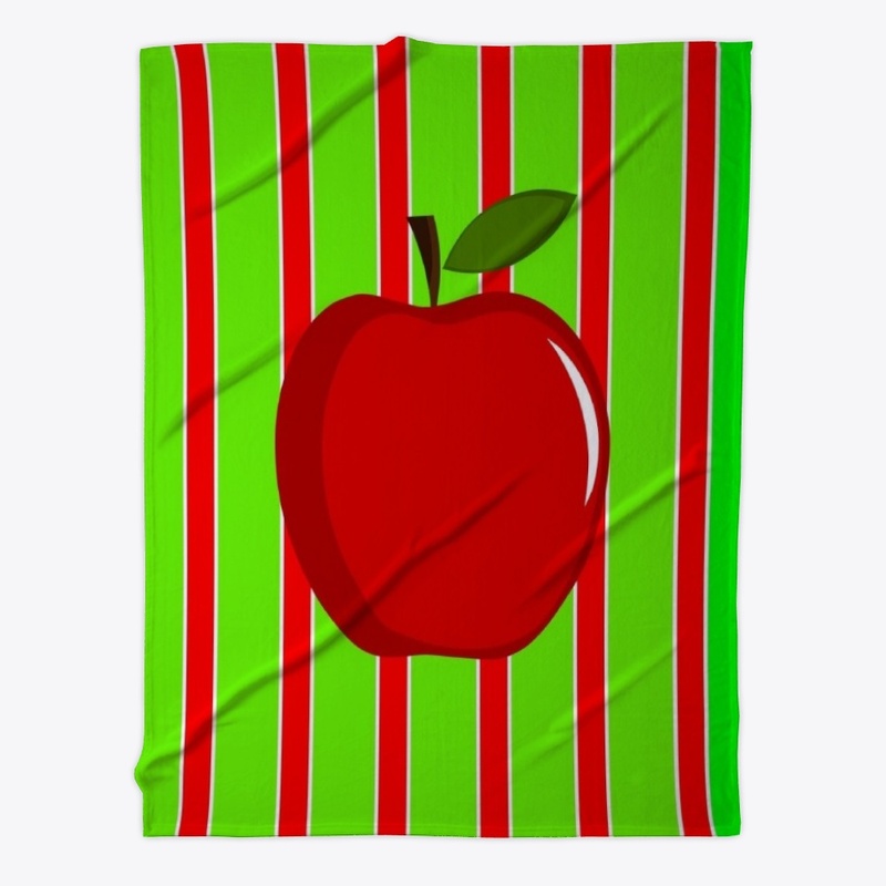 Apple on Fruit Striped Colors