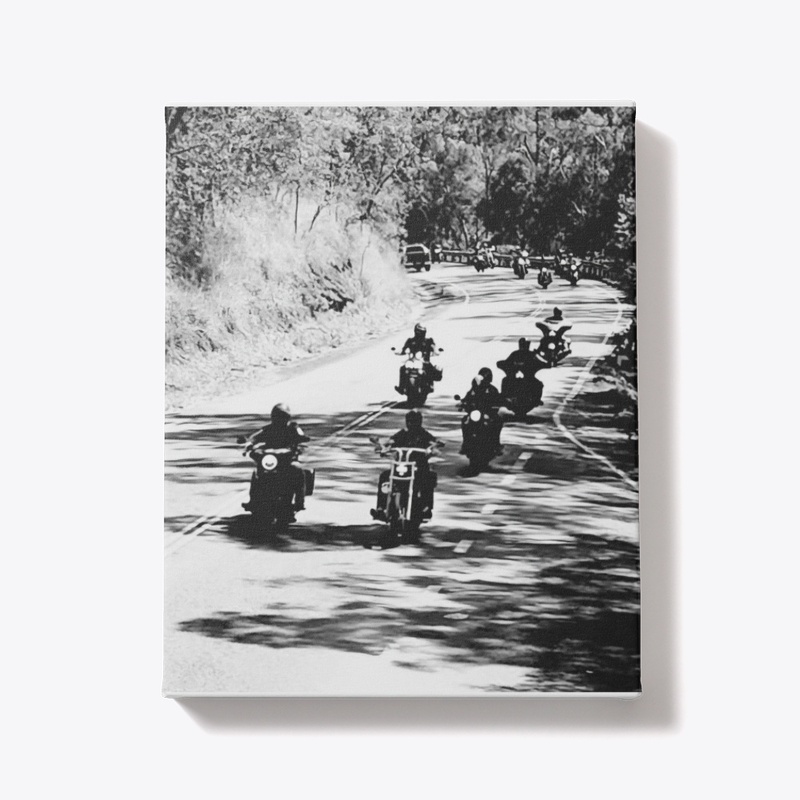 BW ride print