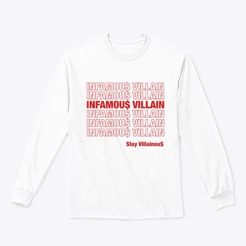 TAKEOUT BAG INFAMOU$ VILLAIN