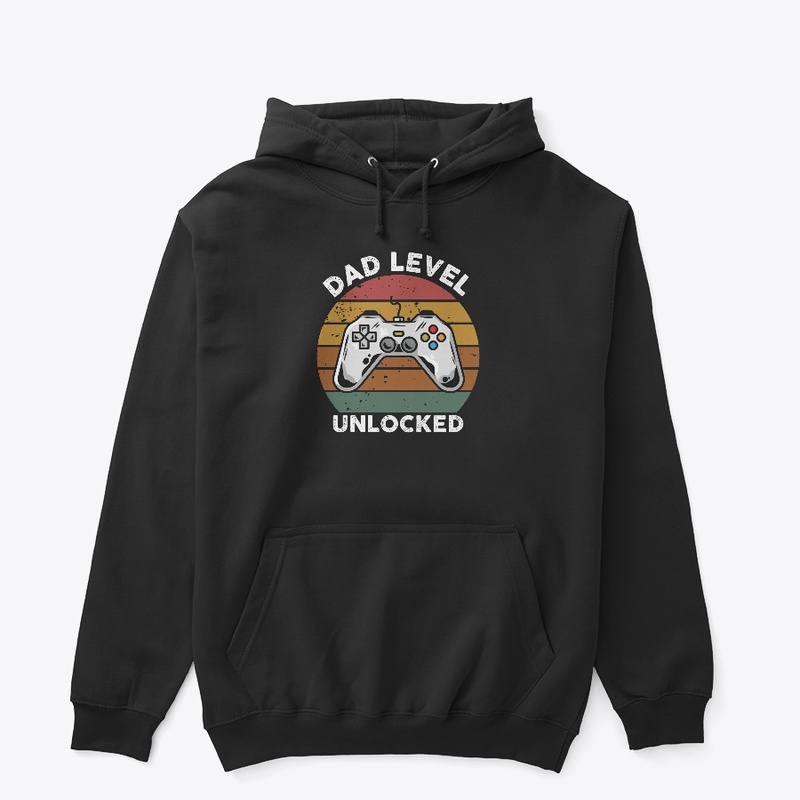 Dad Level Unlocked Game Lover Gift