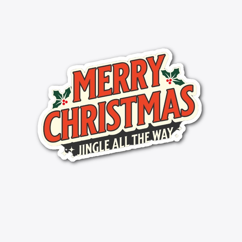 “Merry Christmas Holiday Design”
