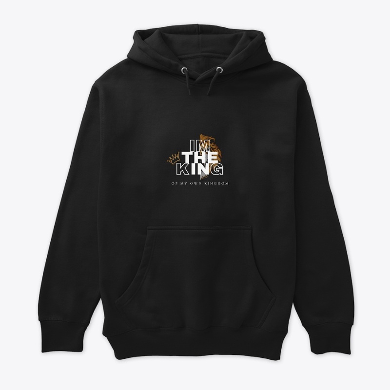  I Am The King ,,Lion Graphic T-shirt 
