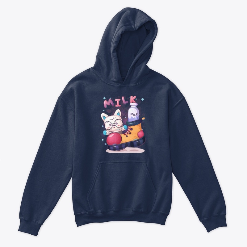 Cute Kitty Kids Hoodie