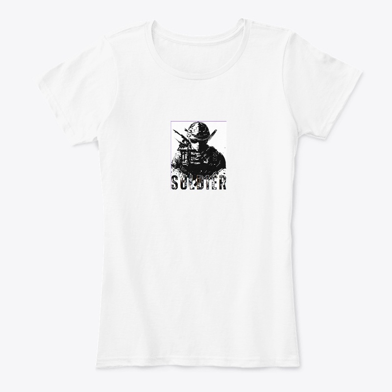 soldier t-shirt costumized 