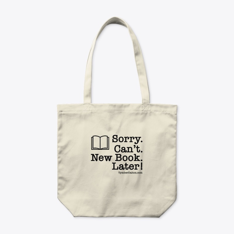 Sorry. Can't. New Book. Later! (Black)